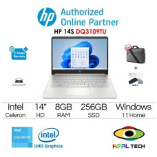 Laptop HP 14s-dq3109TU N4500 256GB SSD 8GB Win+OHS Ori